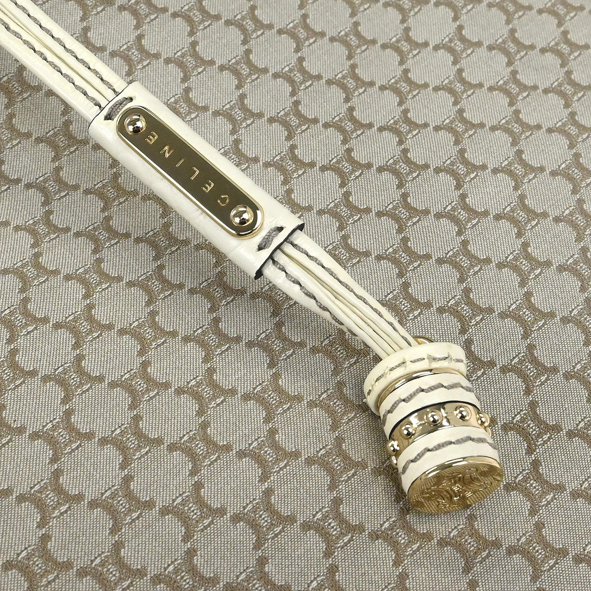 Celine * Beige Bittersweet Macadam Handbag