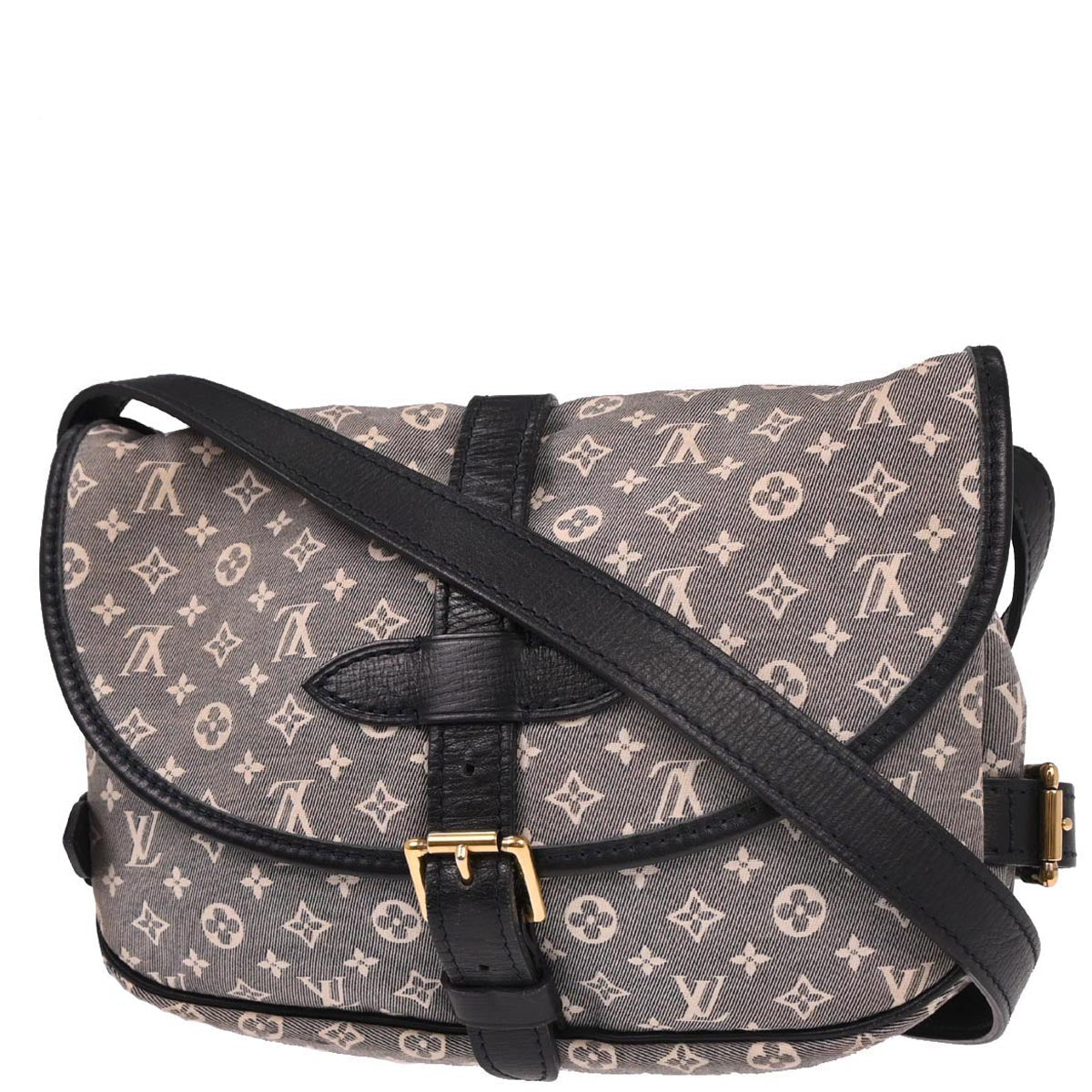 Louis Vuitton 2012 Gray Monogram Idylle Saumur PM Shoulder Bag M40666