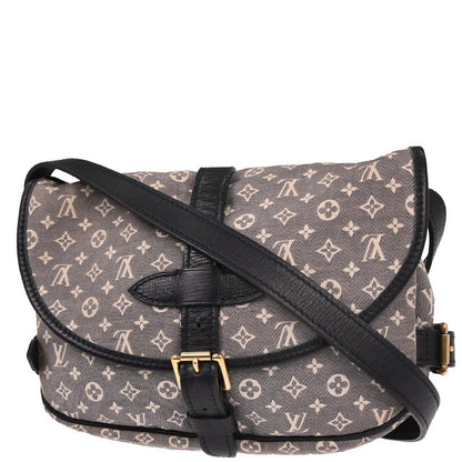 Louis Vuitton 2012 Gray Monogram Idylle Saumur PM Shoulder Bag M40666