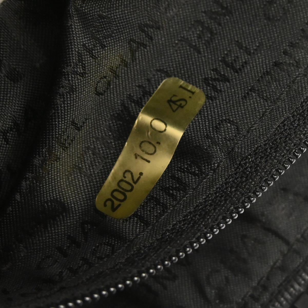 Chanel 2002-2003 Black Canvas Sport Line Waist Bum Bag