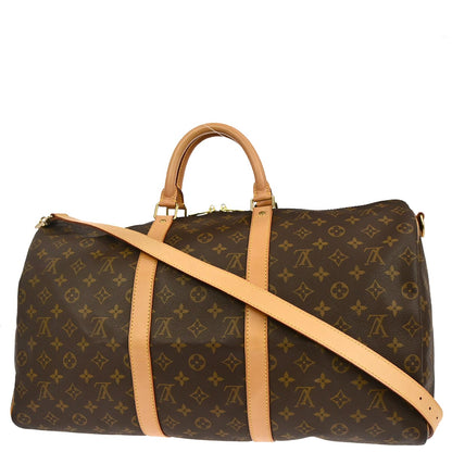 Louis Vuitton Monogram Keepall Bandouliere 50 Duffle Bag M41416