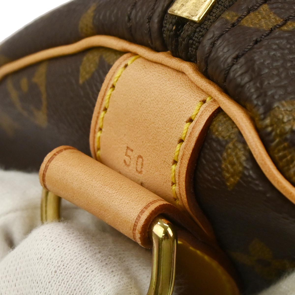 Louis Vuitton Monogram Keepall Bandouliere 50 Duffle Bag M41416