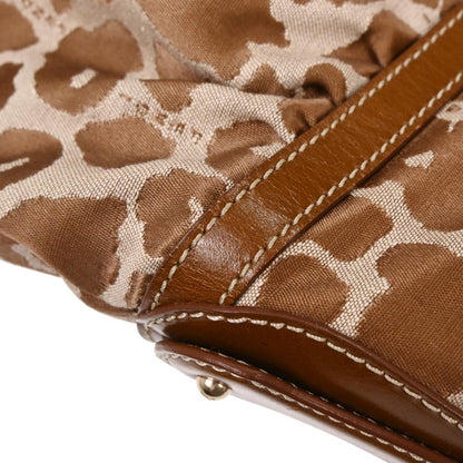 Fendi Brown Leopard Print Handbag