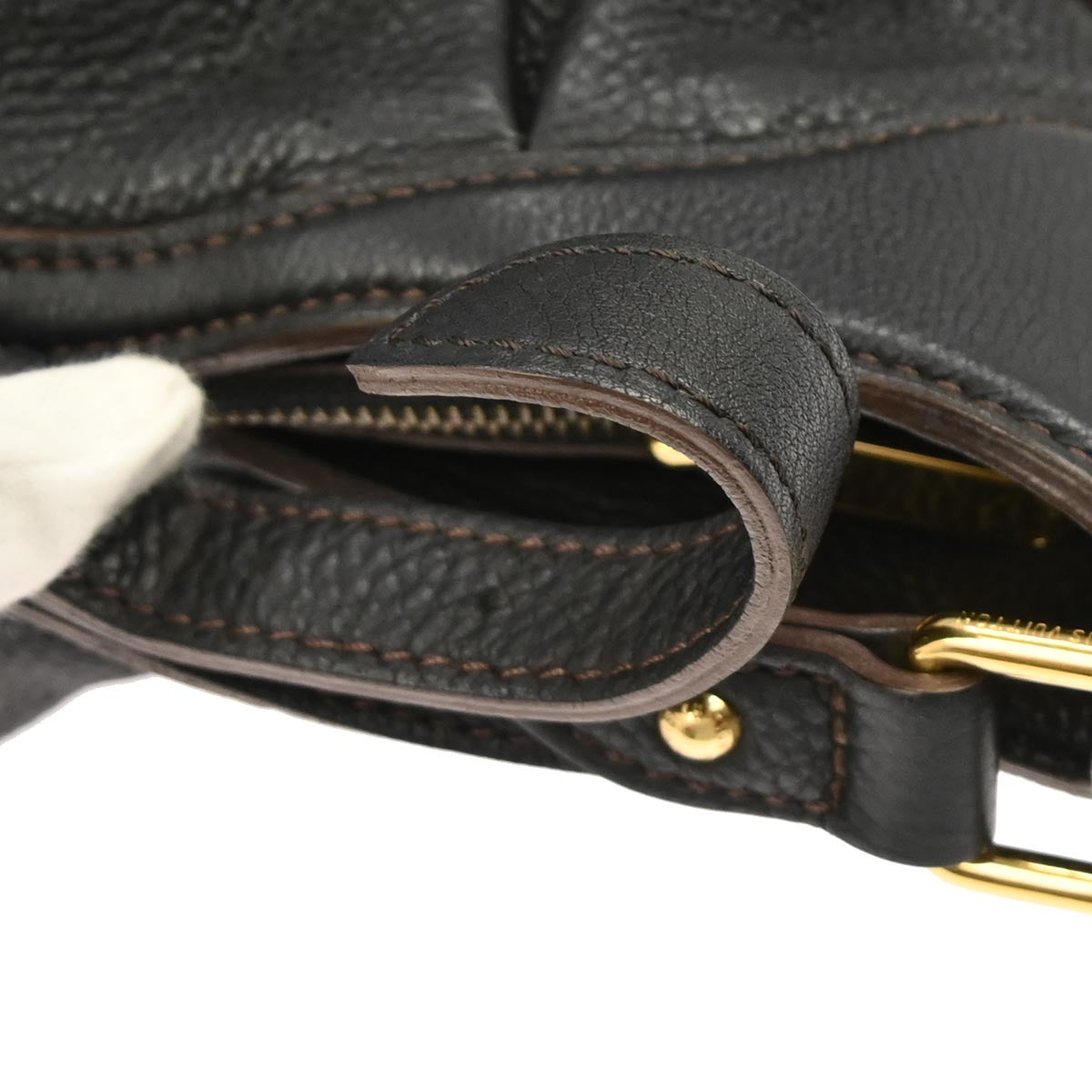 Louis Vuitton Black Mahina XS Shoulder Bag M95660