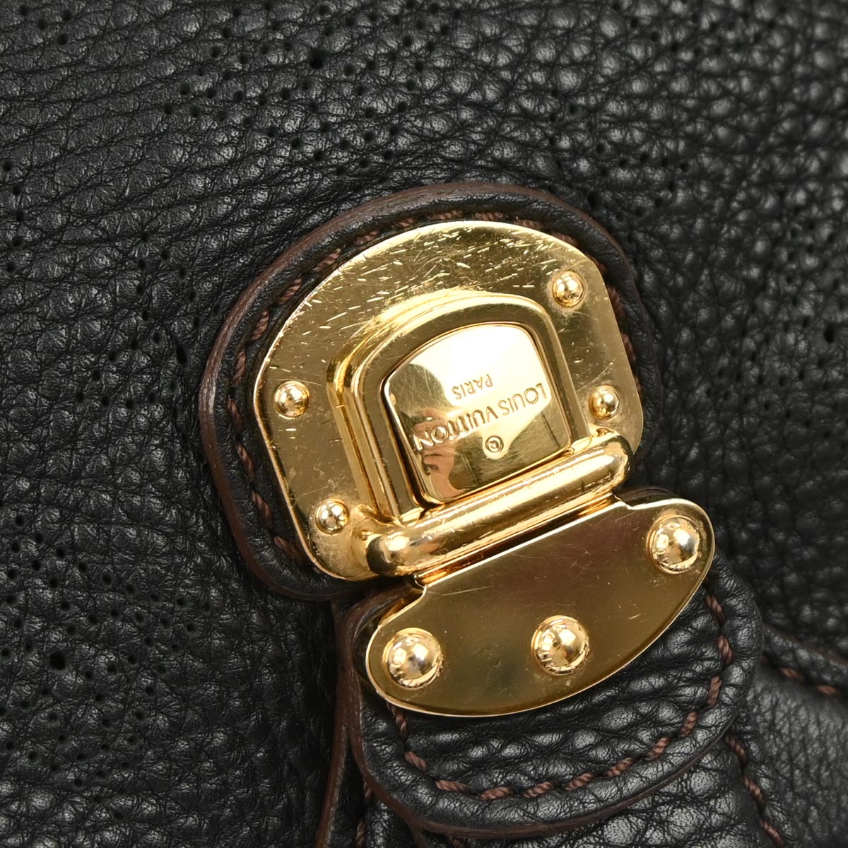 Louis Vuitton Black Mahina XS Shoulder Bag M95660