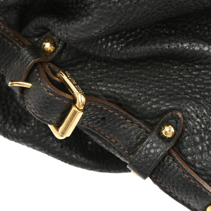 Louis Vuitton Black Mahina XS Shoulder Bag M95660