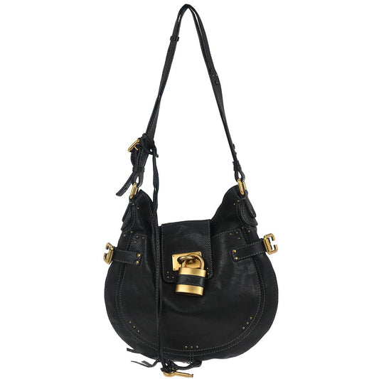 Chloe Black Paddington Hobo Shoulder Bag