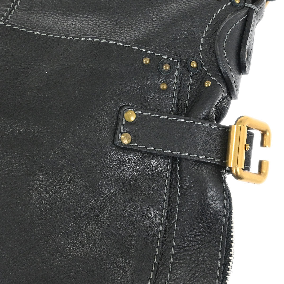 Chloe Black Paddington Hobo Shoulder Bag