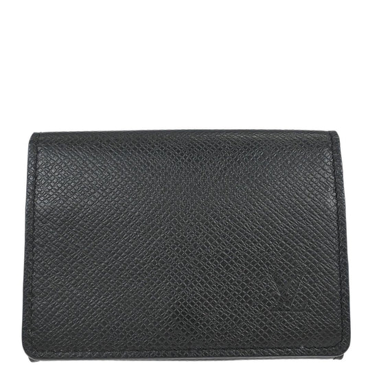 Louis Vuitton Taiga Envelope Carte de Visite NM Cardholder M64595 Small Good