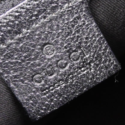 Gucci Black Canvas GG Hobo Handbag