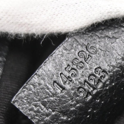 Gucci Black Canvas GG Hobo Handbag