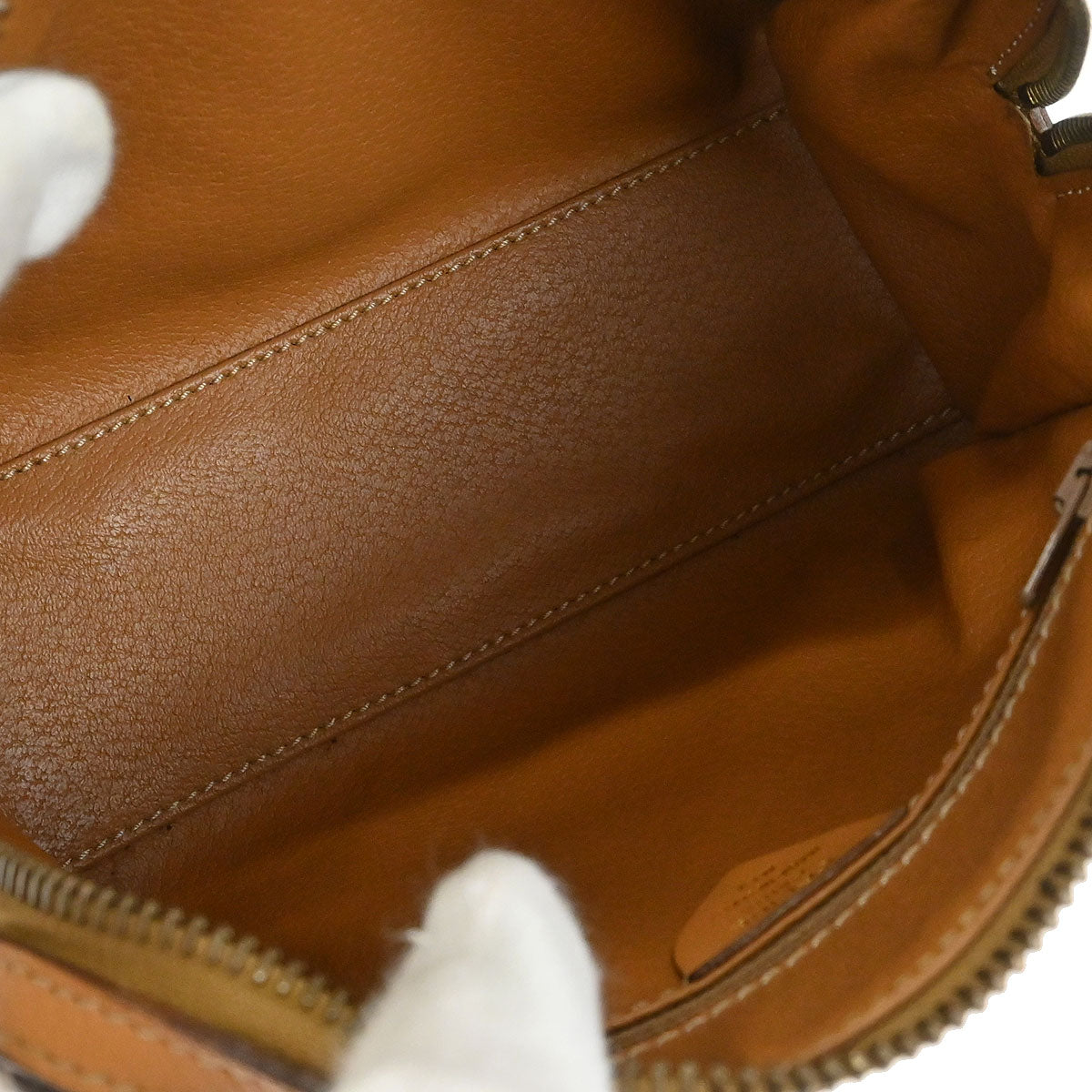 Celine Brown Macadam 2way Shoulder Handbag