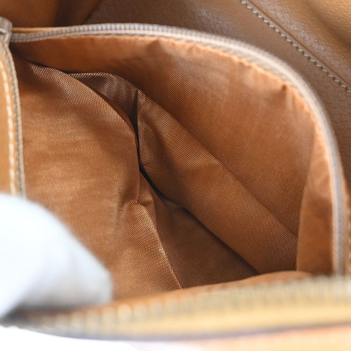 Celine Brown Macadam 2way Shoulder Handbag