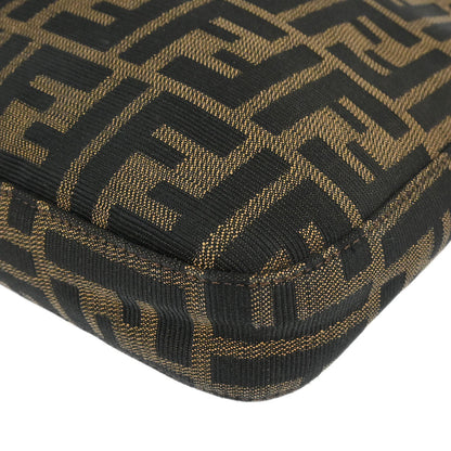 Fendi Brown Canvas Zucca Handbag