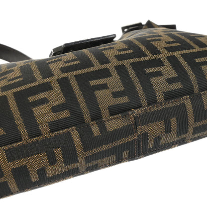 Fendi Brown Canvas Zucca Handbag