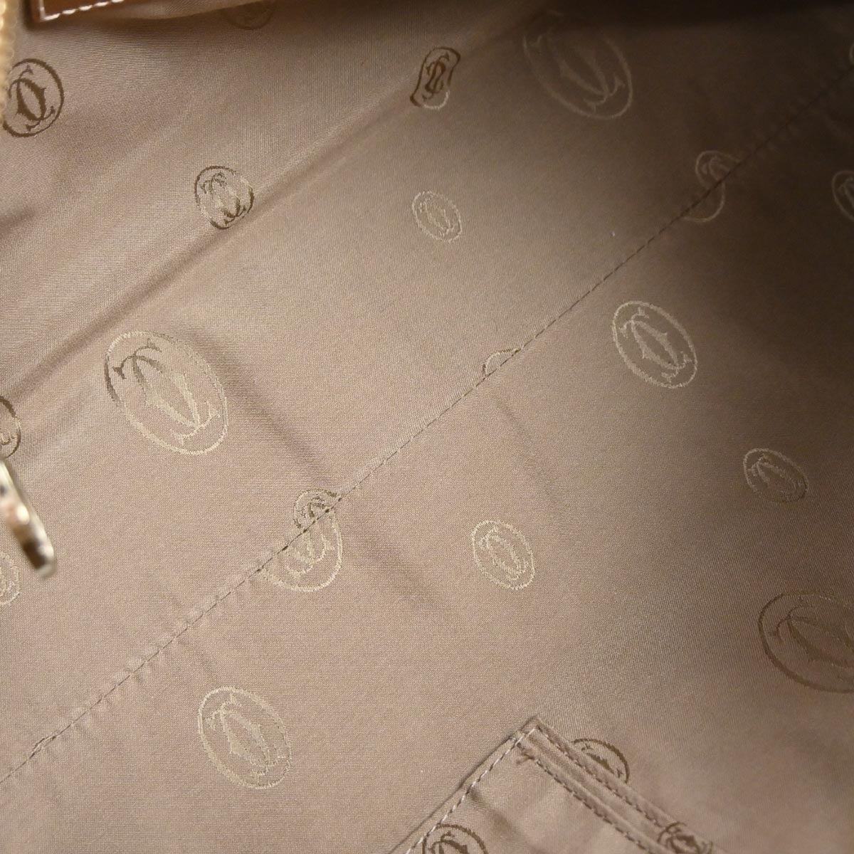 Cartier Brown Marcello Handbag