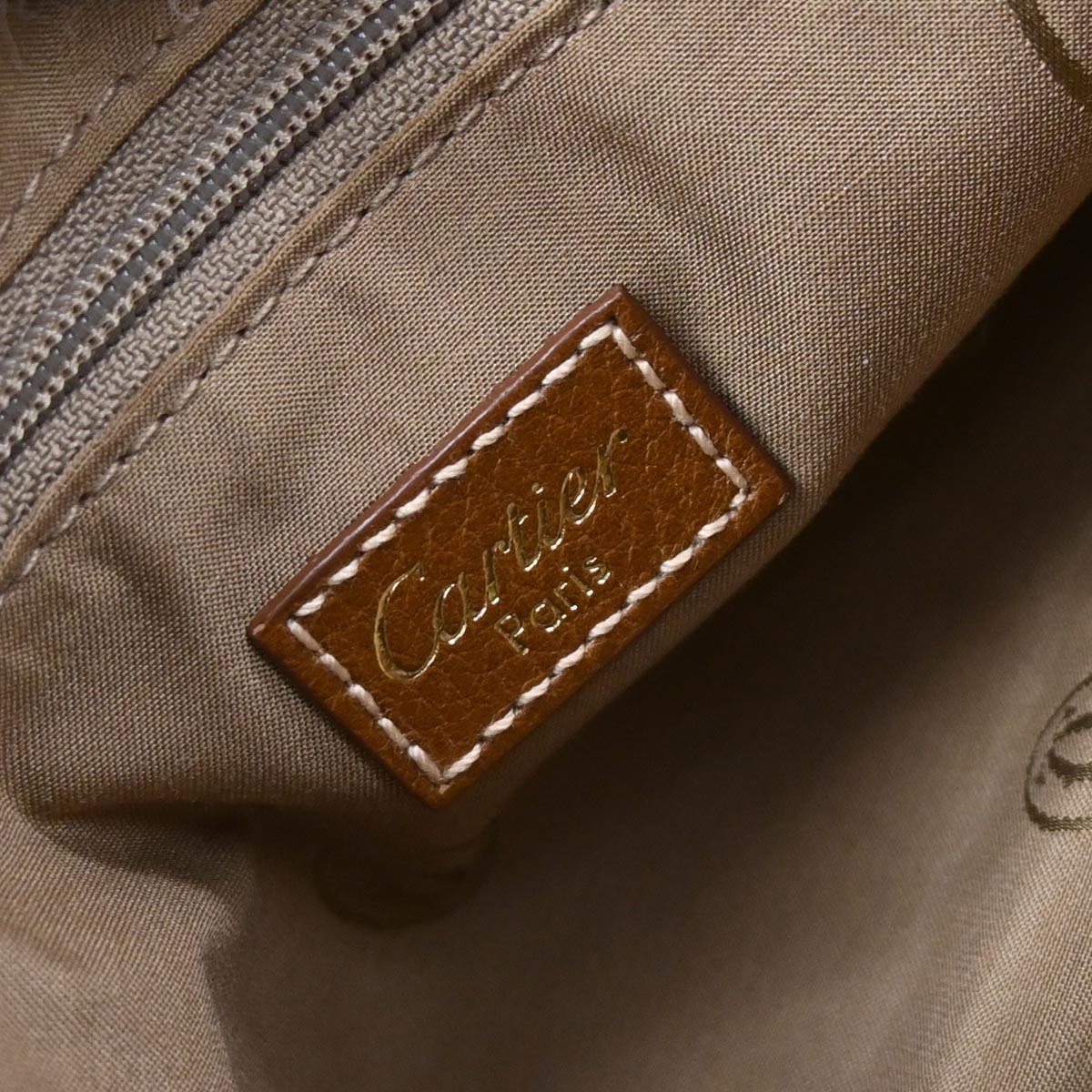 Cartier Brown Marcello Handbag