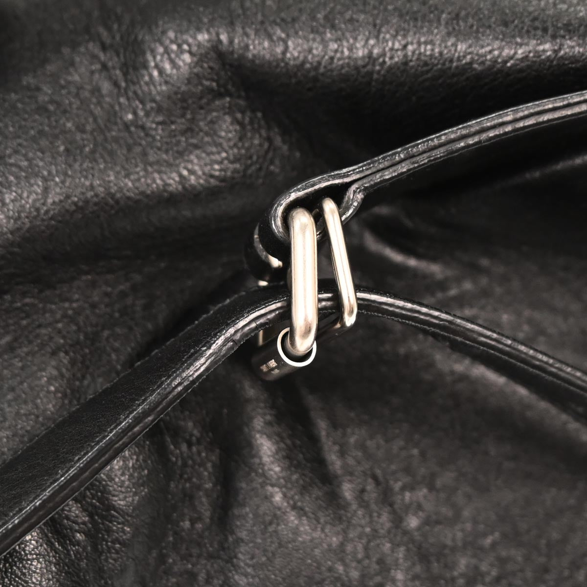 Saint Laurent Black Fringe Festival Backpack