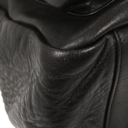 Saint Laurent Black Fringe Festival Backpack