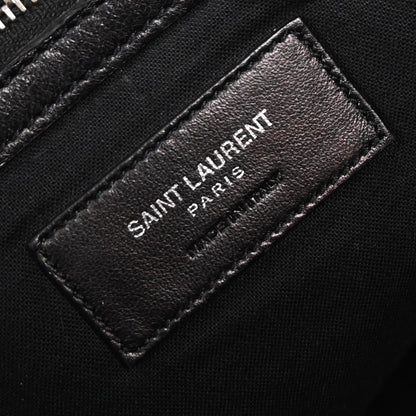 Saint Laurent Black Fringe Festival Backpack