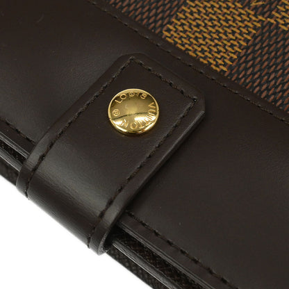 Louis Vuitton Damier Compact Zip Wallet N61668