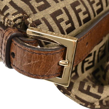 Fendi Beige Zucchino Mamma Baguette Handbag