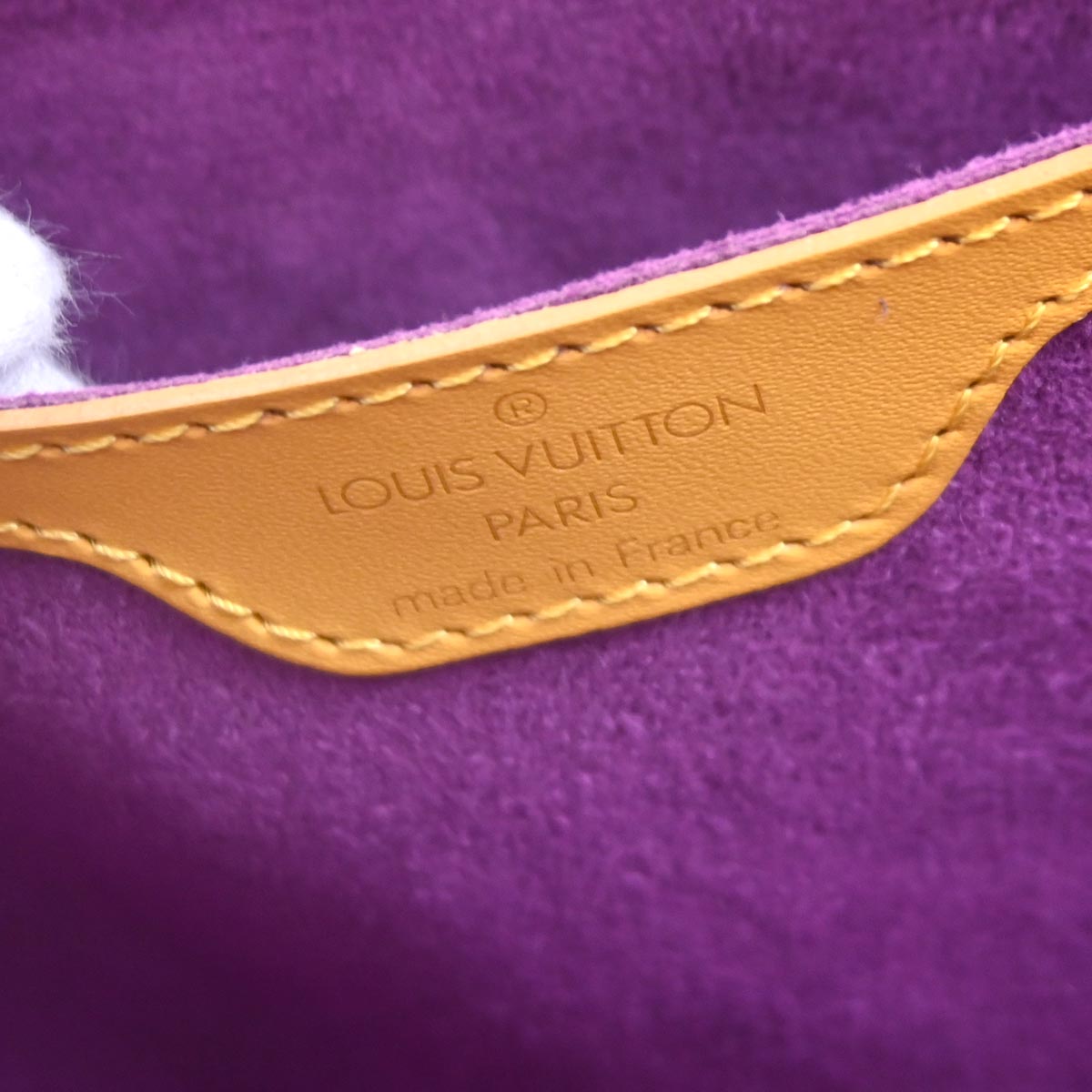 Louis Vuitton Yellow Epi Saint Jacques Tote Handbag M52279