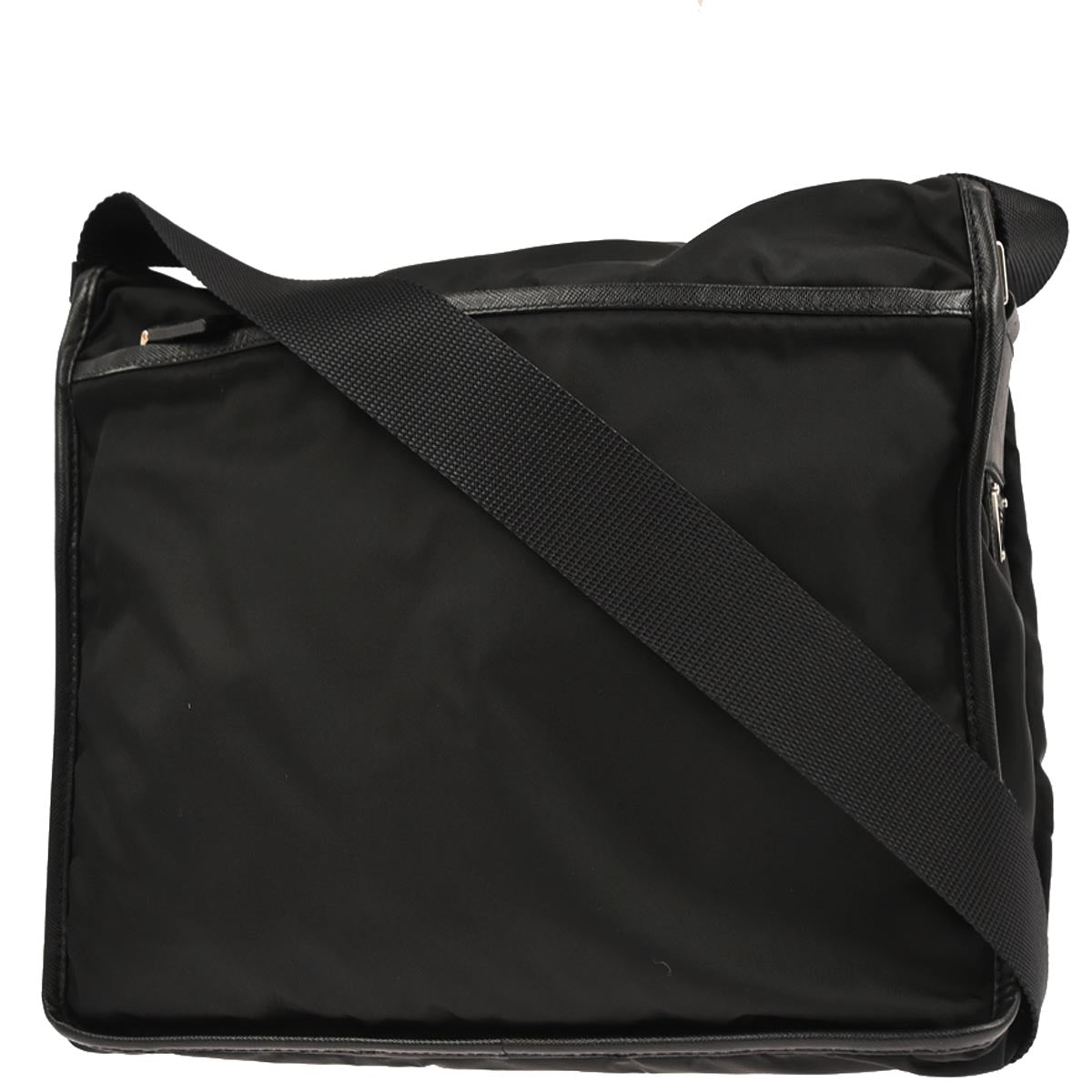 Prada Black Nylon Messenger Bag