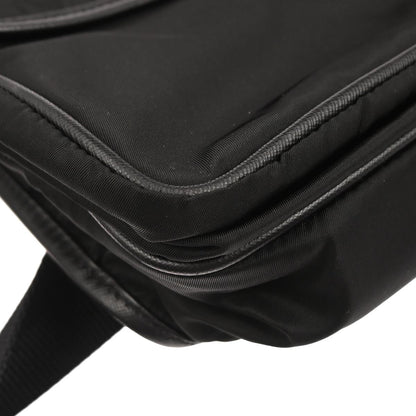 Prada Black Nylon Messenger Bag