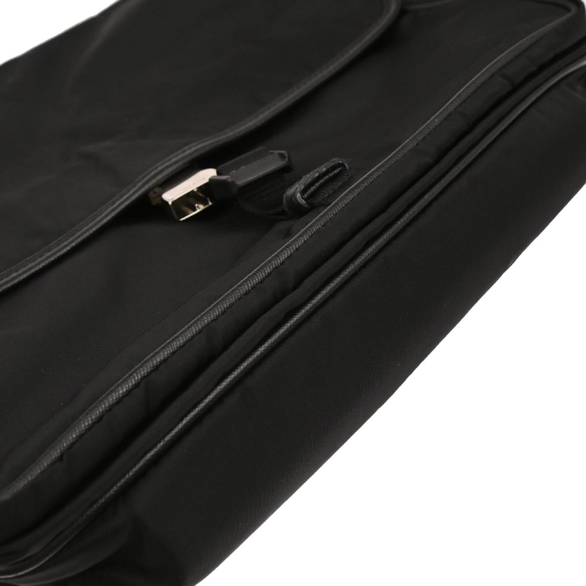 Prada Black Nylon Messenger Bag