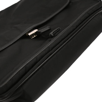 Prada Black Nylon Messenger Bag