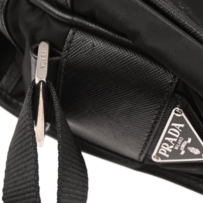 Prada Black Nylon Messenger Bag