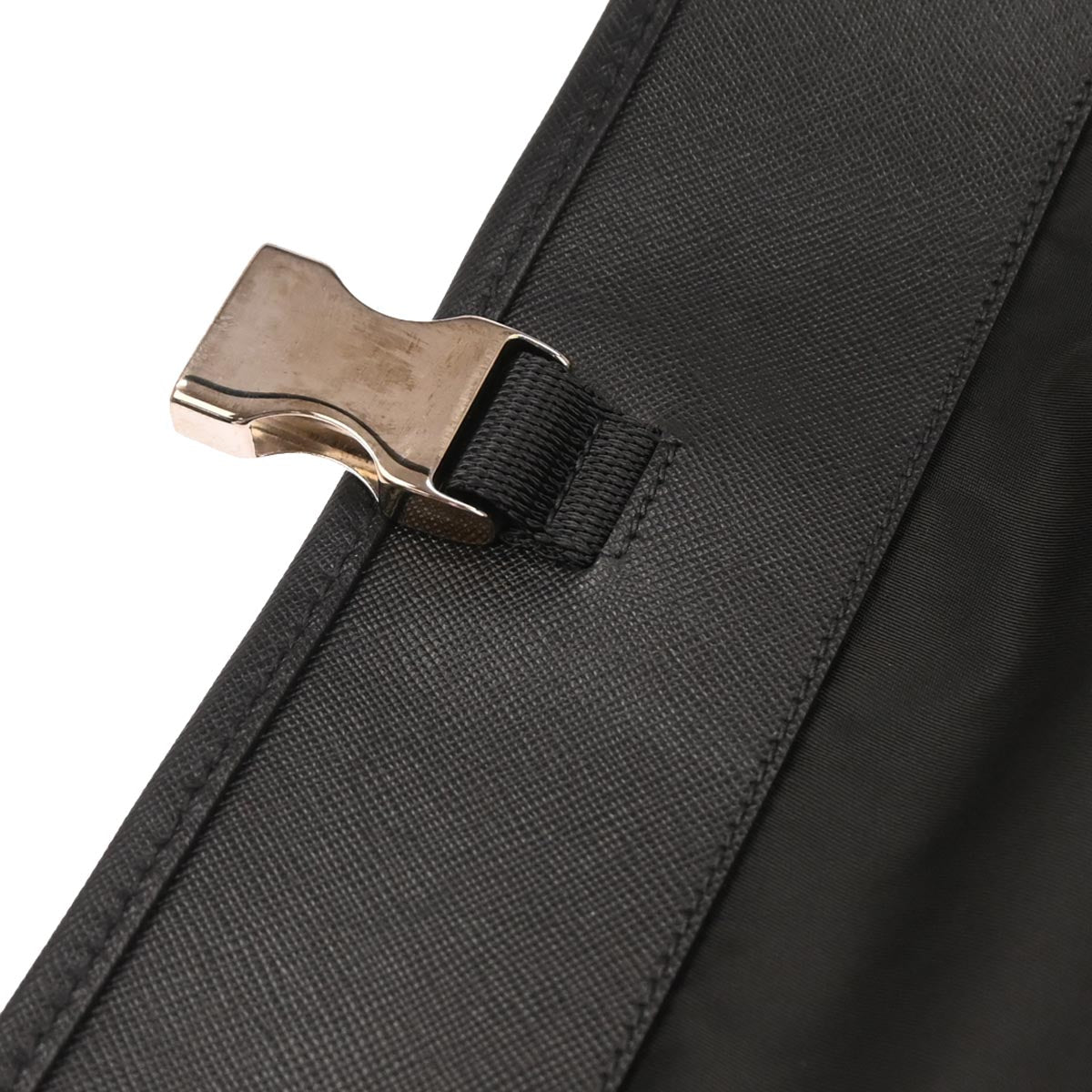 Prada Black Nylon Messenger Bag