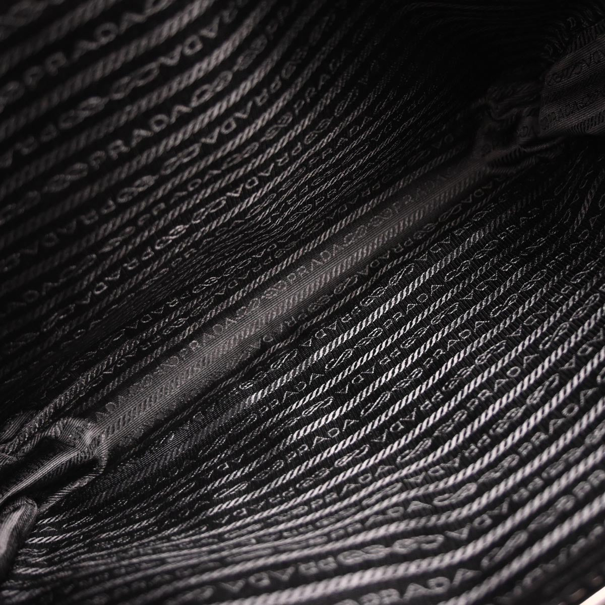 Prada Black Nylon Messenger Bag