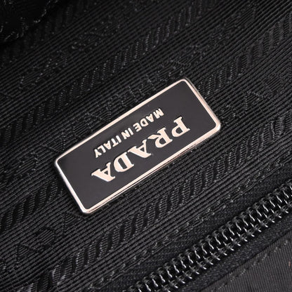 Prada Black Nylon Messenger Bag