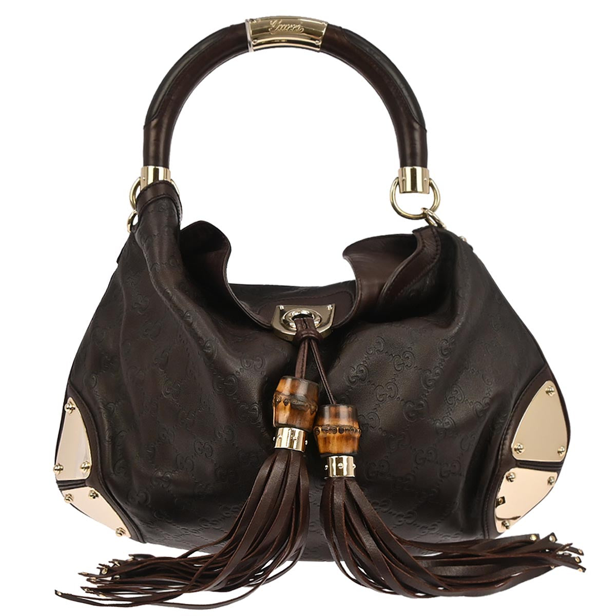 Gucci Brown Guccissima Handbag