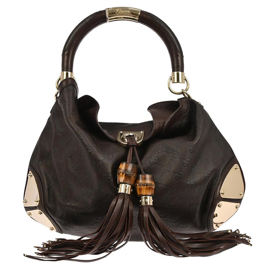 Gucci Brown Guccissima Handbag