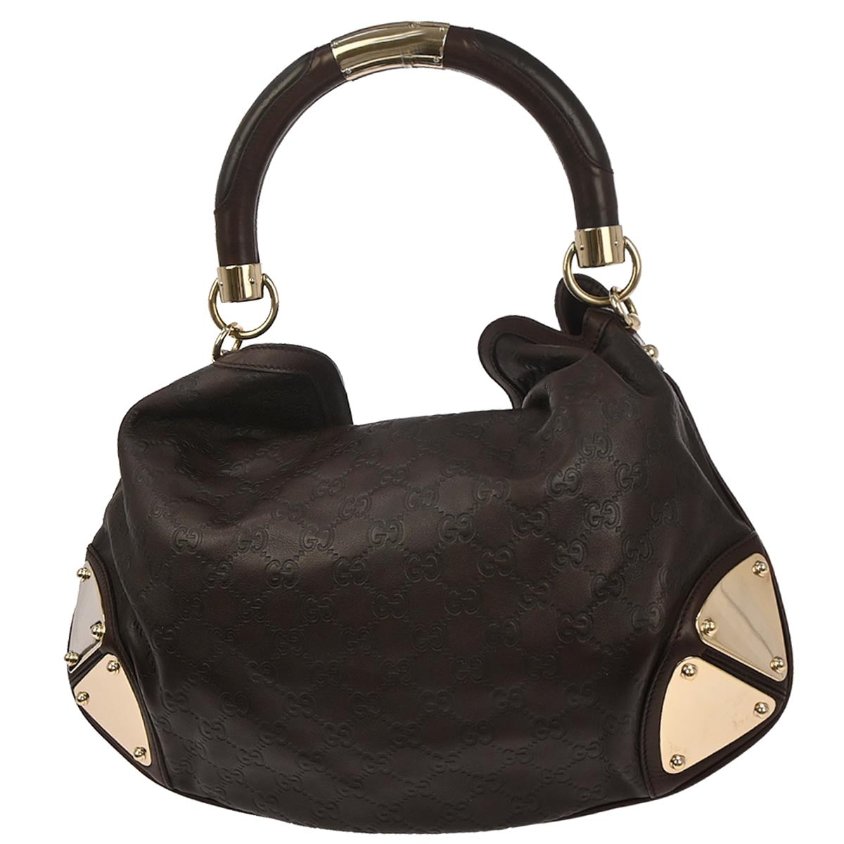 Gucci Brown Guccissima Handbag