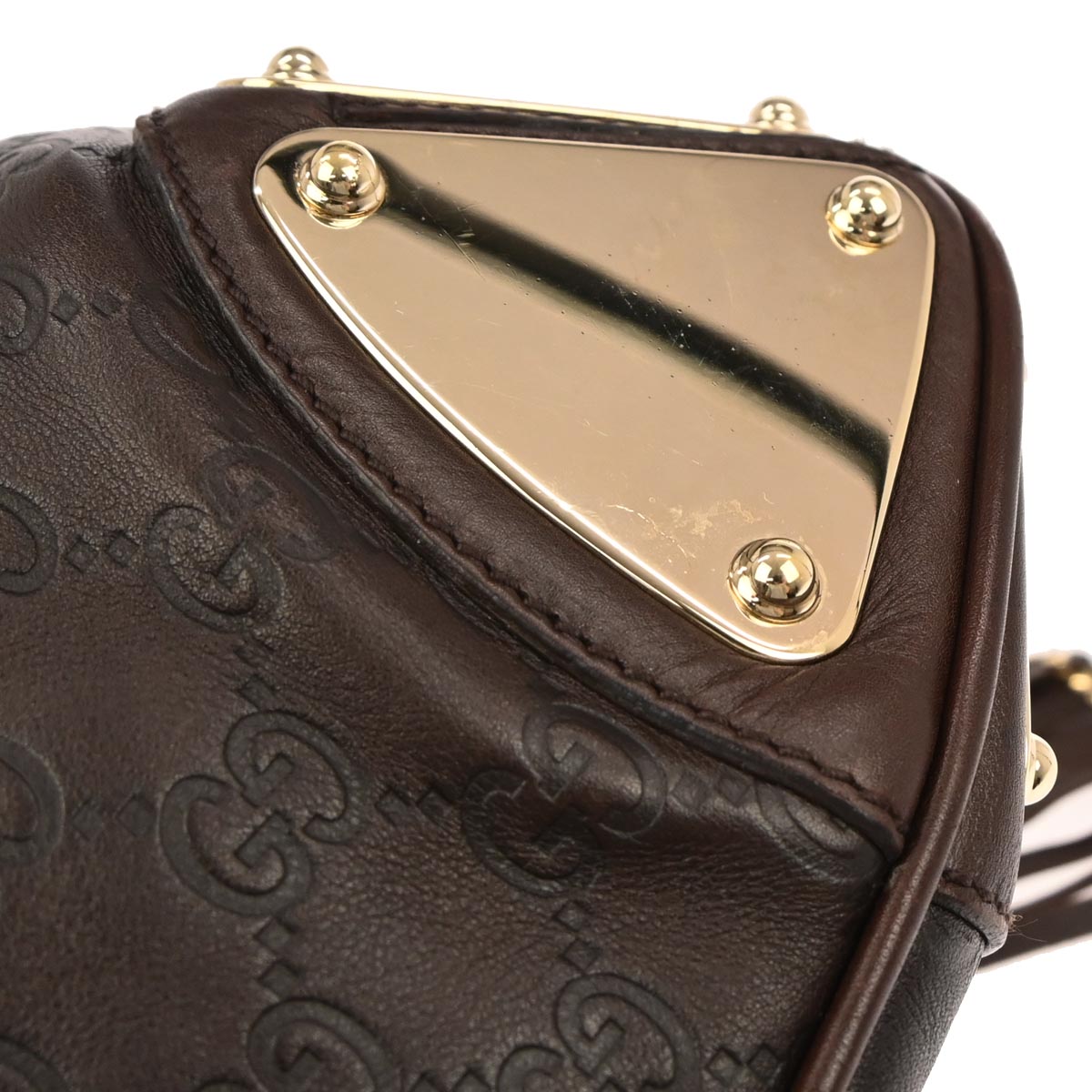 Gucci Brown Guccissima Handbag