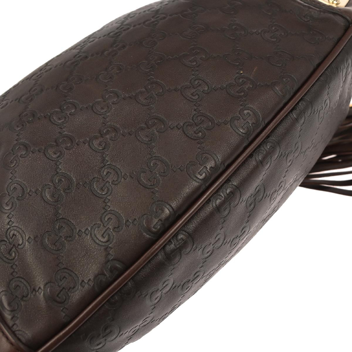 Gucci Brown Guccissima Handbag