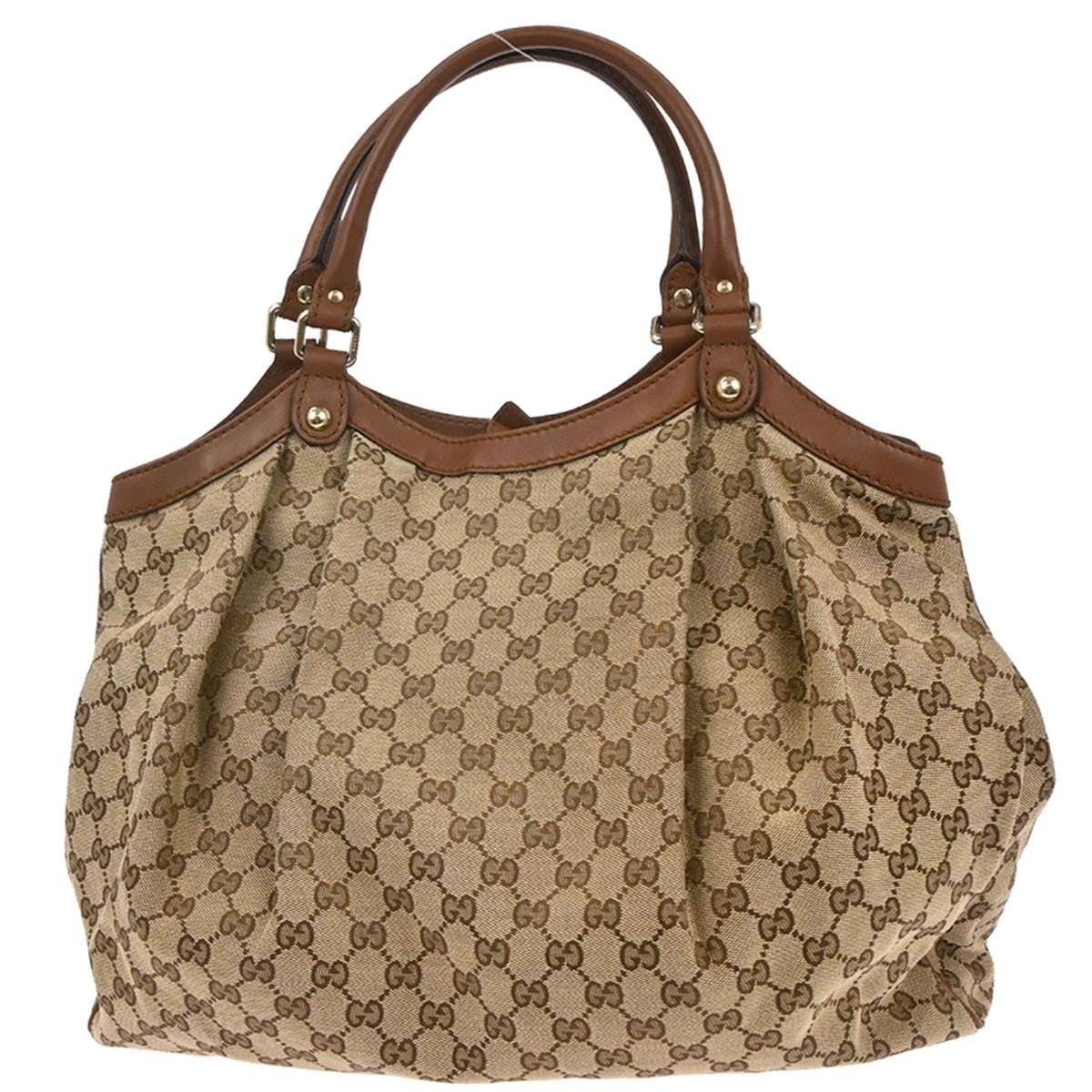 Gucci Beige Sukey GG Tote Bag