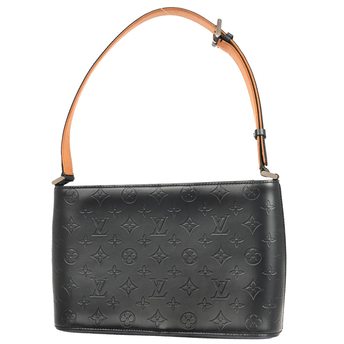 Louis Vuitton Blue Monogram Mat Alston Shoulder Bag M55125