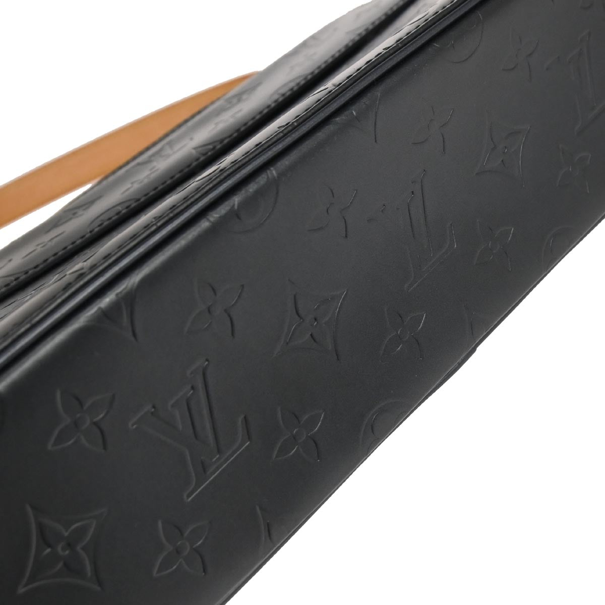 Louis Vuitton Blue Monogram Mat Alston Shoulder Bag M55125