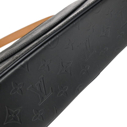 Louis Vuitton Blue Monogram Mat Alston Shoulder Bag M55125