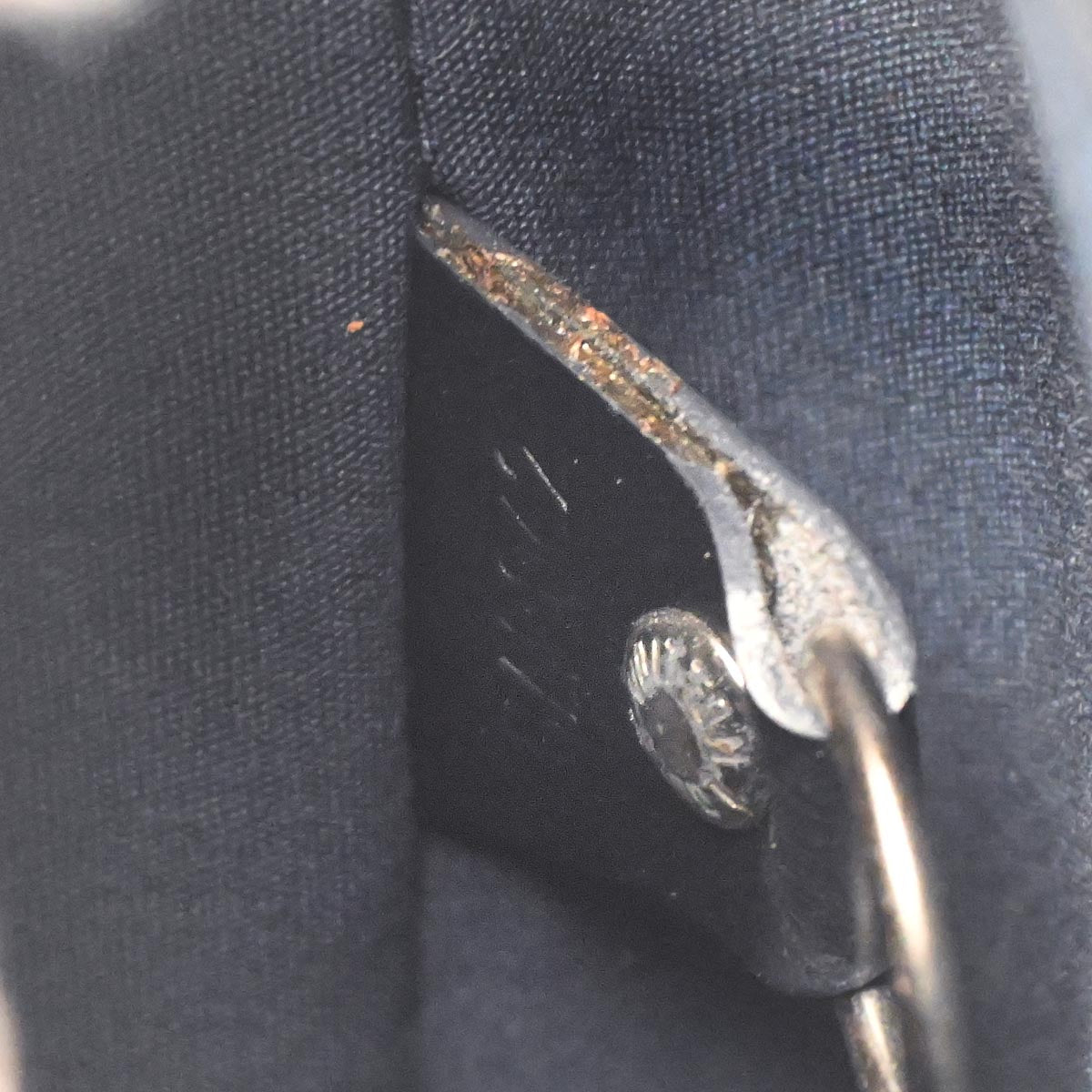 Louis Vuitton Blue Monogram Mat Alston Shoulder Bag M55125