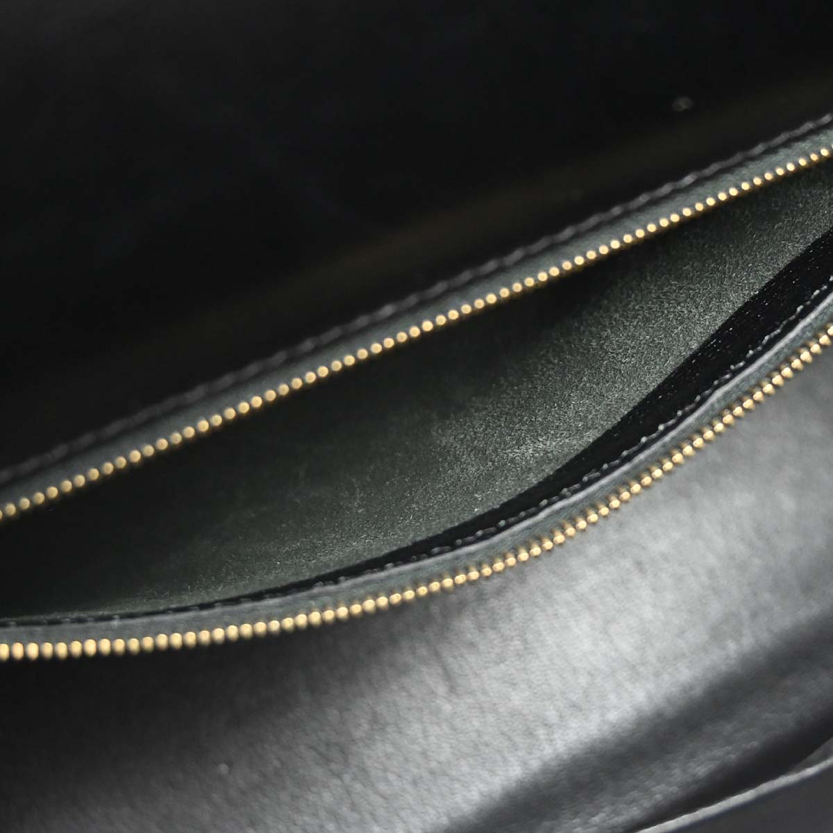 Hermes Black Box Calf Kelly 32 Sellier 2way Shoulder Handbag