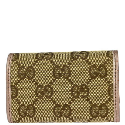 Gucci Key Case Beige GG Canvas Small Good