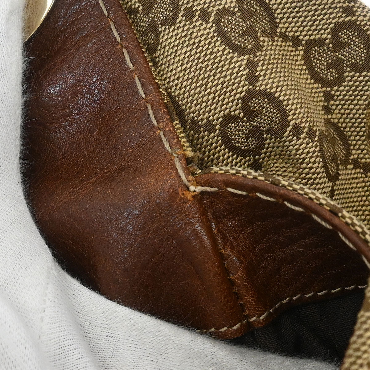 Gucci Brown GG Charlotte Hobo Shoulder Bag