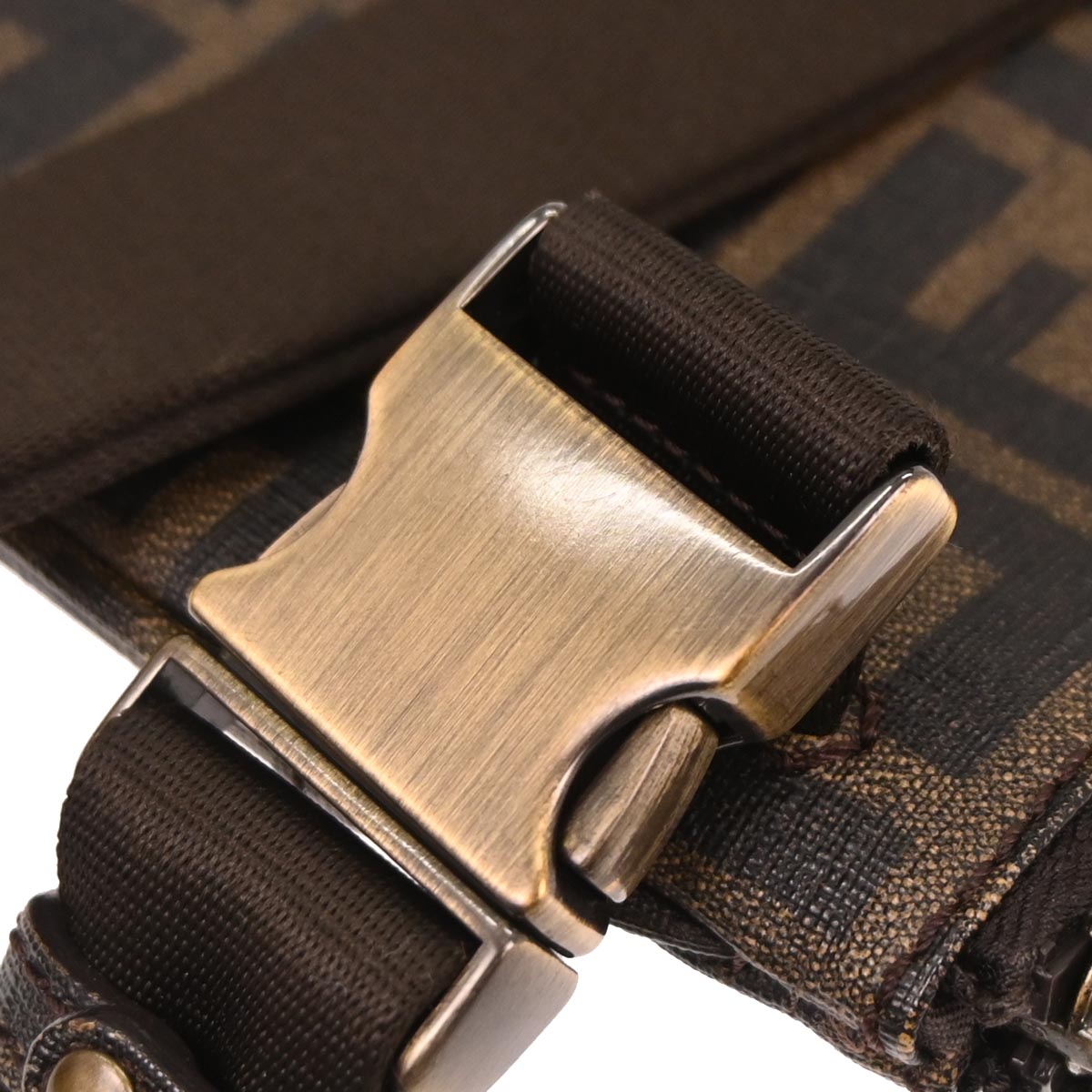 Fendi Brown Zucca Waist Bum Bag