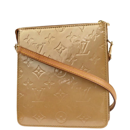 Louis Vuitton Beige Monogram Vernis Motte Shoulder Bag M91136